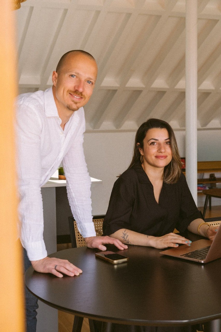 Gui and Gabriella, founders of Timeback